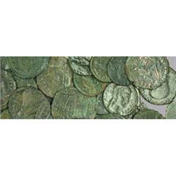 Roman Empire Coins Lotto di 30 piccoli bronzi del