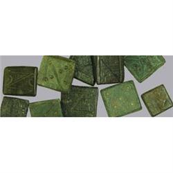 Byzantine coins Lotto di 10 pesi da classificare.