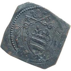 Italy. Bologna. Pio V (1566-1572). Ferlino della