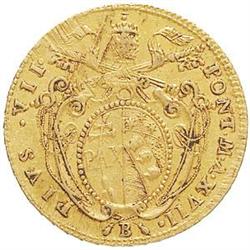 Italy. Bologna. Pio VII (1800-1823). Doppia A.XVI