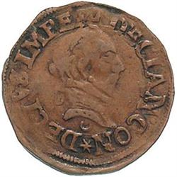 Italy. Desana. Delfino Tizzone (1583-1598). Doppi