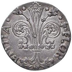 Italy. Firenze. Repubblica. Grosso da soldi 6 e d