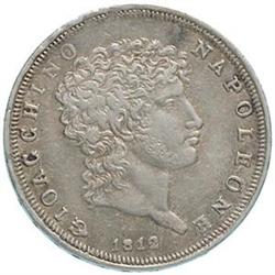 Italy. Napoli. Gioacchino Murat (1808-1815). Lira