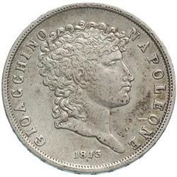Italy. Napoli. Gioacchino Murat (1808-1815). Lira