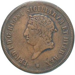 Italy. Napoli. Ferdinando I (1816-1825). 10 torne