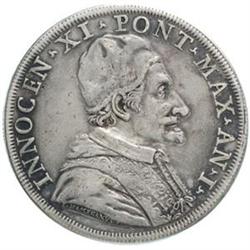 Italy. Roma. Innocenzo XI (1676-1689). Piastra A.