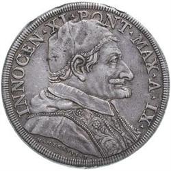 Italy. Roma. Innocenzo XI (1676-1689). Piastra 16