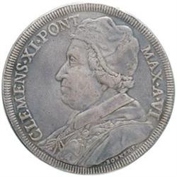 Italy. Roma. Clemente XI (1700-1721). Piastra A.V