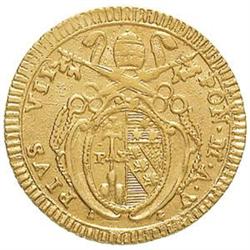 Italy. Roma. Pio VII (1800-1823). Doppia A.V. Pag