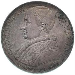 Italy. Roma. Gregorio XVI (1831-1846). Scudo 1831