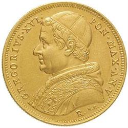 Italy. Roma. Gregorio XVI (1831-1846). 10 scudi 1