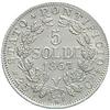 Image 2 : Italy. Roma. Pio IX (1846-1878). 5 soldi 1867 A.x