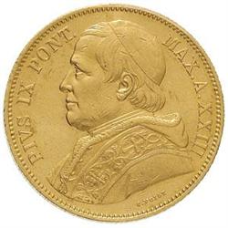 Italy. Roma. Pio IX (1846-1878). 100 lire 1868 A.