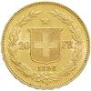 Image 2 : Svizzera.  20 franchi 1896. Fr. 5.   AU.  qSPL.