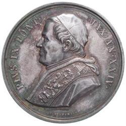 Papal Medals. Pius IX (1846-1878). Medal annuale