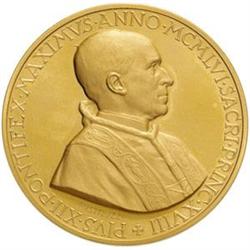 Papal Medals. Pius XII (1939-1958). Medal 1956 an