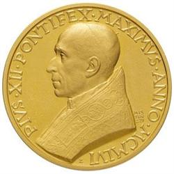 Papal Medals. Pius XII (1939-1958). Medal 1956 pe