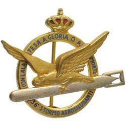 Medaglie e Placchette.  Distintivo R.A. 36 Storm