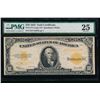 Image 1 : 1922 $10 Gold Certificate PMG 25