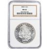 Image 1 : 1880-S $1 Morgan Silver Dollar Coin NGC MS65