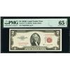 Image 1 : 1935B $2 STAR Legal Tender Note PMG 65EPQ