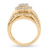 Image 3 : Diamond Bridal Wedding Ring Band Set 1-3/4 Cttw 14kt Yellow Gold