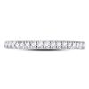 Image 2 : Diamond Eternity Wedding Band 1/2 Cttw 10kt White Gold