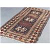 Image 1 : CAUCASIAN CARPET 3'10" x 7' late 19th century