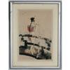 Image 1 : LOUIS ICART Giesha on a Bridge 20"x13" aquati