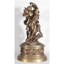 MATHURIN MOREAU French Bronze Grouping 32  hi