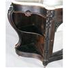 Image 2 : VICTORIAN ROSEWOOD PARLOR CABINET ETAGERE wit