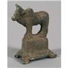 Image 1 : ROMAN BRONZE VOTIVE BULL on platform, 2 3/4"