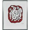 Image 1 : FERNAND LEGER 24"x 19" lithograph numbered 37