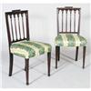Image 1 : PAIR OF FEDERAL SIDE CHAIRS probably New York
