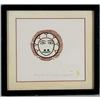Image 2 : JESSIE OORNACK stonecut print 9"x 9 1/2" sign