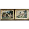 Image 3 : CURRIER & IVES group of 3 stone litho's, Trot