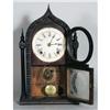 Image 2 : J.C. BROWN "ONION TOP" MANTLE CLOCK with ripp