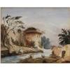 Image 2 : RUDOLF VON ALT Study of Castle 7 1/2"x 9 1/2"