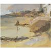 Image 2 : MANE KATZ Harbor View 18"x 24" gouache CONDIT