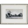 Image 1 : ALFRED PARSONS Nuneaton 8"x 13" gouache signe