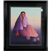 Image 1 : R.C. GORMAN 31"x 25" serigraph pencil signed