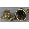 Image 2 : PAIR OF CONTINENTAL BRASS PRICKET STICKS prob