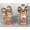 Image 1 : PAIR OF SOUTHWESTERN POTTERY CANDLESTICKS 6 1