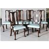 Image 1 : SET OF 6 KITTINGER MAHOGANY DINING CHAIRS,