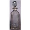 Image 1 : ETCHED IRISH WHISKEY DECANTER PACKING AND S