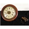 Image 1 : ENGLISH POST OFFICE ALARM CLOCK, 8" face wi