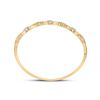 Image 3 : Diamond Bangle Bracelet 1/2 Cttw 14kt Yellow Gold