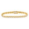 Diamond Tennis Bracelet 5 Cttw 14kt Yellow Gold