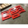 Image 2 : Lot of Pallet Bumper Plates