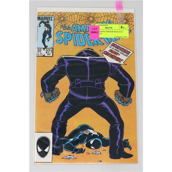 THE AMAZING SPIDER-MAN #271 KEY ISSUE